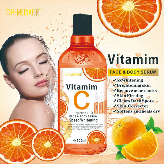 Hyaluronic Acid Face Serum for Whitening & Moisturizing Skin, Lightening Body Serum for Youthful Skin