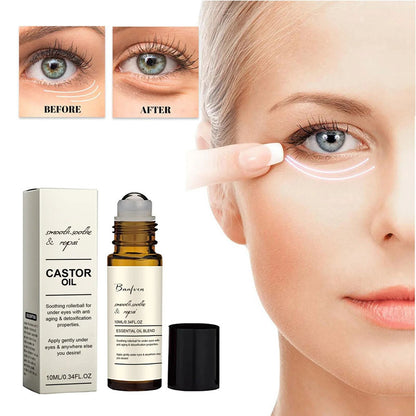 Castor Oil Eye Serum Anti Wrinkle Dark Circle and Puffiness Remover