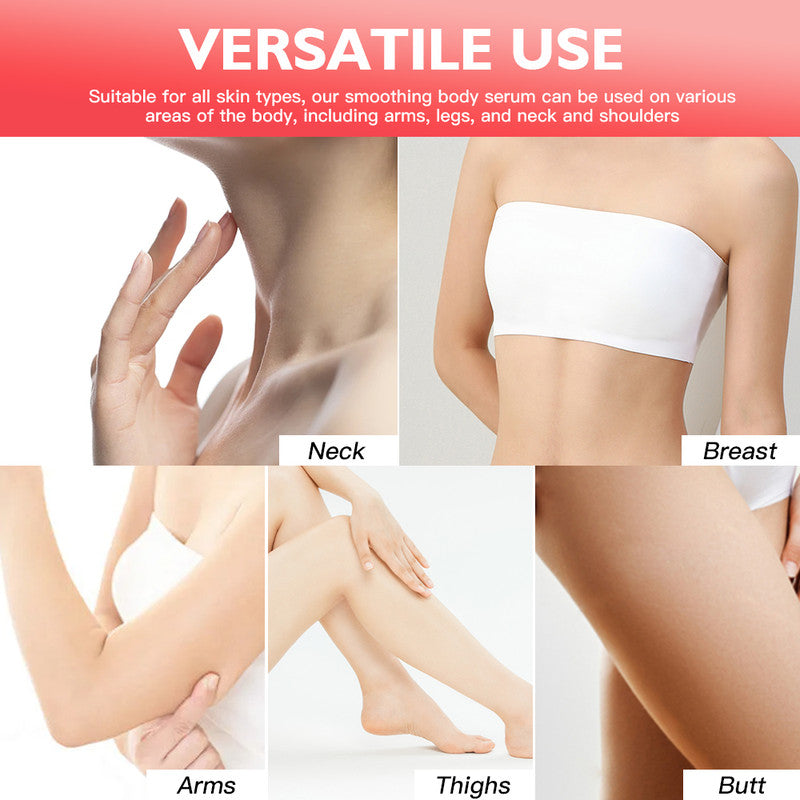 Glossy Body Serum for Wrinkles Smoothing, Hydrating Nourishing Repair, Body Serum Hyaluronic Acid, Skin Booster