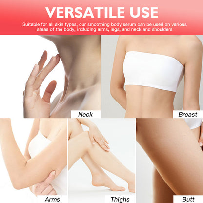 Glossy Body Serum for Wrinkles Smoothing, Hydrating Nourishing Repair, Body Serum Hyaluronic Acid, Skin Booster