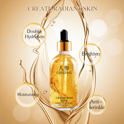 Nicotinamide Face Serum with 24K Gold Hyaluronic Acid, Anti-Aging Collagen Essence for Skin Lifting and Whitening