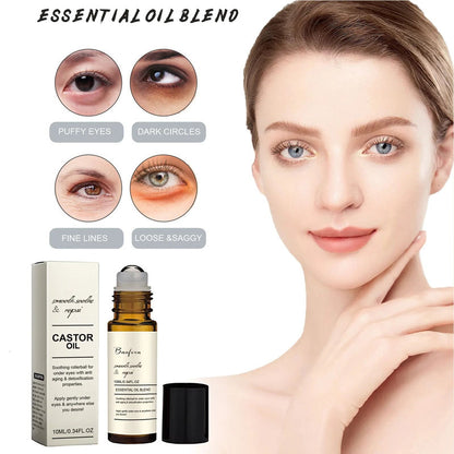 Castor Oil Eye Serum Anti Wrinkle Dark Circle and Puffiness Remover