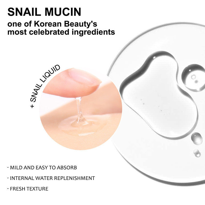100ml 92% Snail Soothing Facial Essence – Multi-in-One Skin Care Serum for Hydrating & Moisturizing Dry Skin