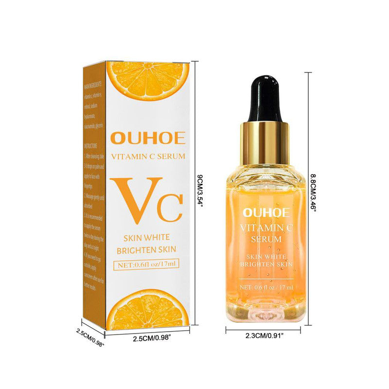 Vitamin C Facial Serum Brighten Skin Lighten Spots Hyaluronic Acid Face Essence Skin Care Products