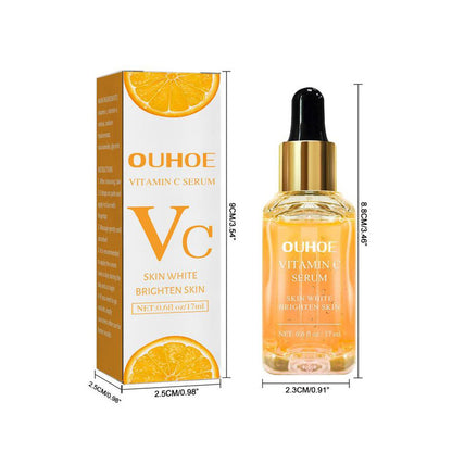 Vitamin C Facial Serum Brighten Skin Lighten Spots Hyaluronic Acid Face Essence Skin Care Products