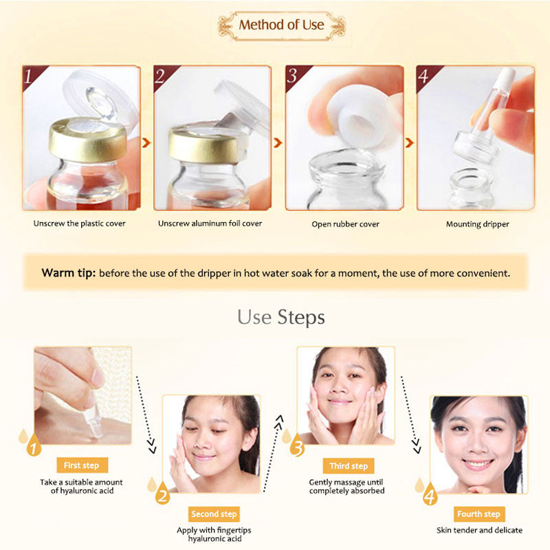 Peptide Face Liquid, Six Peptides Complex Serum for Anti-Aging & Deep Hydration
